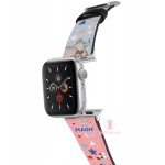 迪士尼 Apple Watch十字紋牛皮錶帶(小飛象Magic)