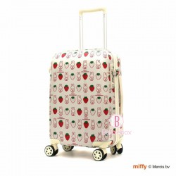 [輕量級] Miffy可愛手提旅行箱(草莓紅)