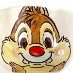 [加大版] [日本製]迪士尼油畫陶瓷碗二合一套裝(大鼻)