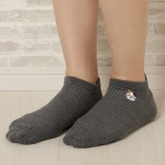 日本Fuku貓咪刺繡頭仔羅紋短襪(五款選)