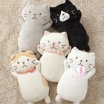 日本Fuku貓咪柔軟麻糬中抱枕(限量版)(五款選)