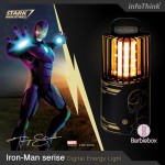 [限量] Iron man LED數位動態能源燈