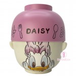 [加大版] [日本製]迪士尼油畫陶瓷碗二合一套裝(Daisy)