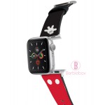 迪士尼Apple Watch十字紋牛皮錶帶(米奇)