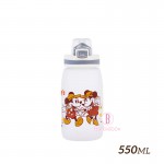 迪士尼Tritan輕巧彈蓋水瓶550ml (米奇米妮)