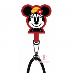 迪士尼可愛手機斜挎肩帶(米妮)(兩款掛繩選)