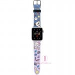 迪士尼 Apple Watch十字紋牛皮錶帶(大頭系列101斑點狗)