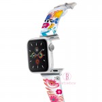 Disney Apple Watch透明PVC錶帶連保護殻(愛麗絲妙妙貓)