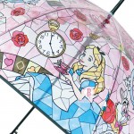 迪士尼透光彩色玻璃傘(愛麗絲)