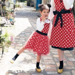 迪士尼公主造型圍裙(米妮)小女孩篇