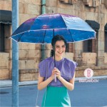 迪士尼透明藝術風直傘(長髮)
