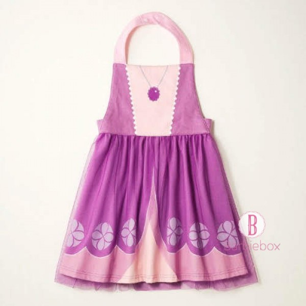 迪士尼公主造型圍裙(Sofia)小女孩篇