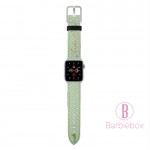 [割引品]迪士尼 Apple Watch十字紋牛皮錶帶(小仙子)38-40MM