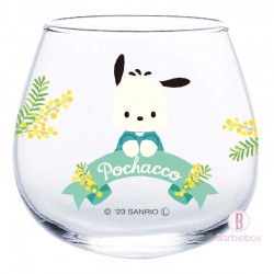 [日本製] Sanrio不倒翁玻璃杯(PC狗)