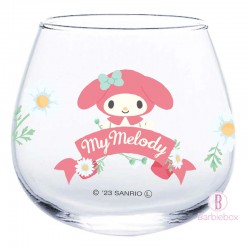 [日本製] Sanrio不倒翁玻璃杯(Melody)