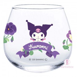 [日本製] Sanrio不倒翁玻璃杯(Kuromi)