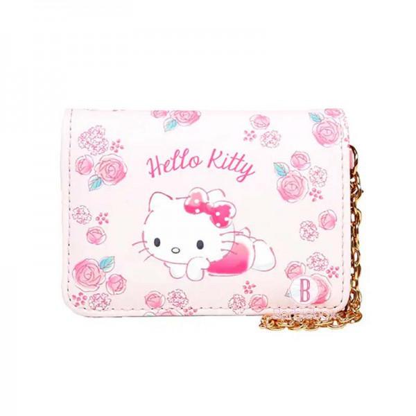 Sanrio浪漫花語系列可摺式卡片包(Hello Kitty)