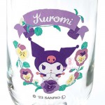 [日本製] Sanrio玻璃高杯(Kuromi)