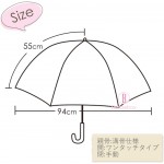 Sanrio主題直傘(Hello Kitty粉紅蝴蝶)