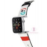 迪士尼Apple Watch十字紋牛皮錶帶(小叉)