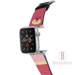 迪士尼 Apple Watch十字紋牛皮錶帶(勞蘇)