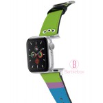 迪士尼Apple Watch十字紋牛皮錶帶(三眼仔)