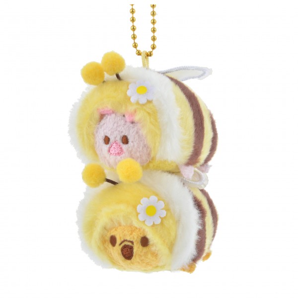 [蜂蜜日限定]迪士尼蜜蜂裝連著掛件Tsum(維尼豬仔)